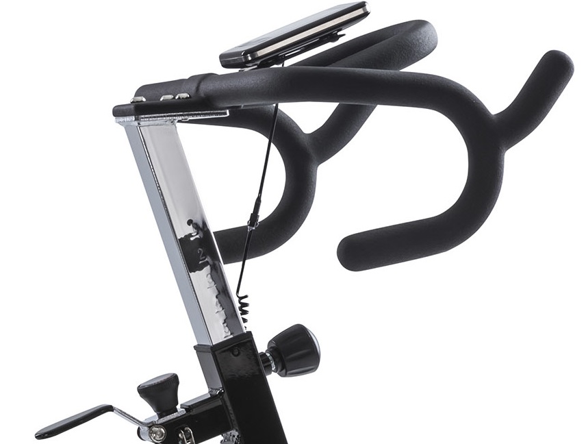 Cyklotrenažér Tunturi FitRace 40 HR nastavení řidítek