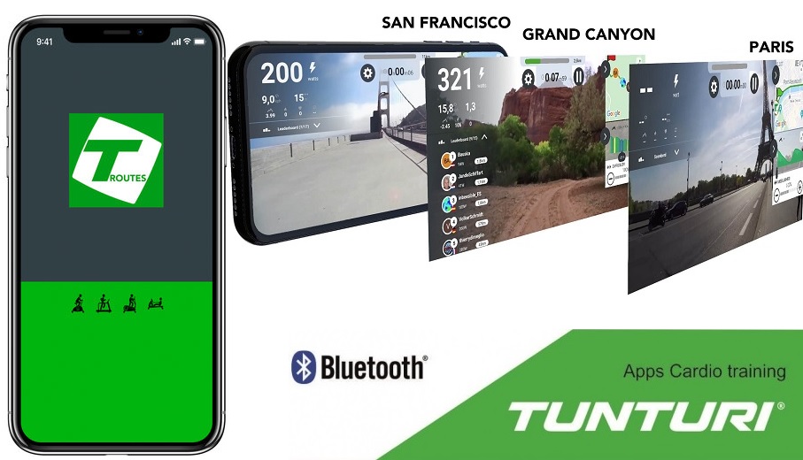 Aplikace Tunturi Routes