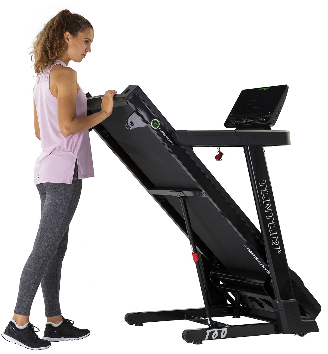 Tunturi T60 Performance možnost složení