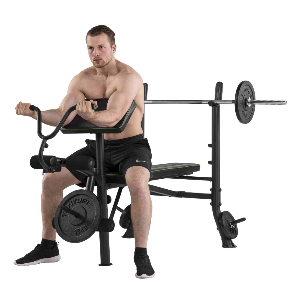 TUNTURI WB40 Compact Width Weight Bench