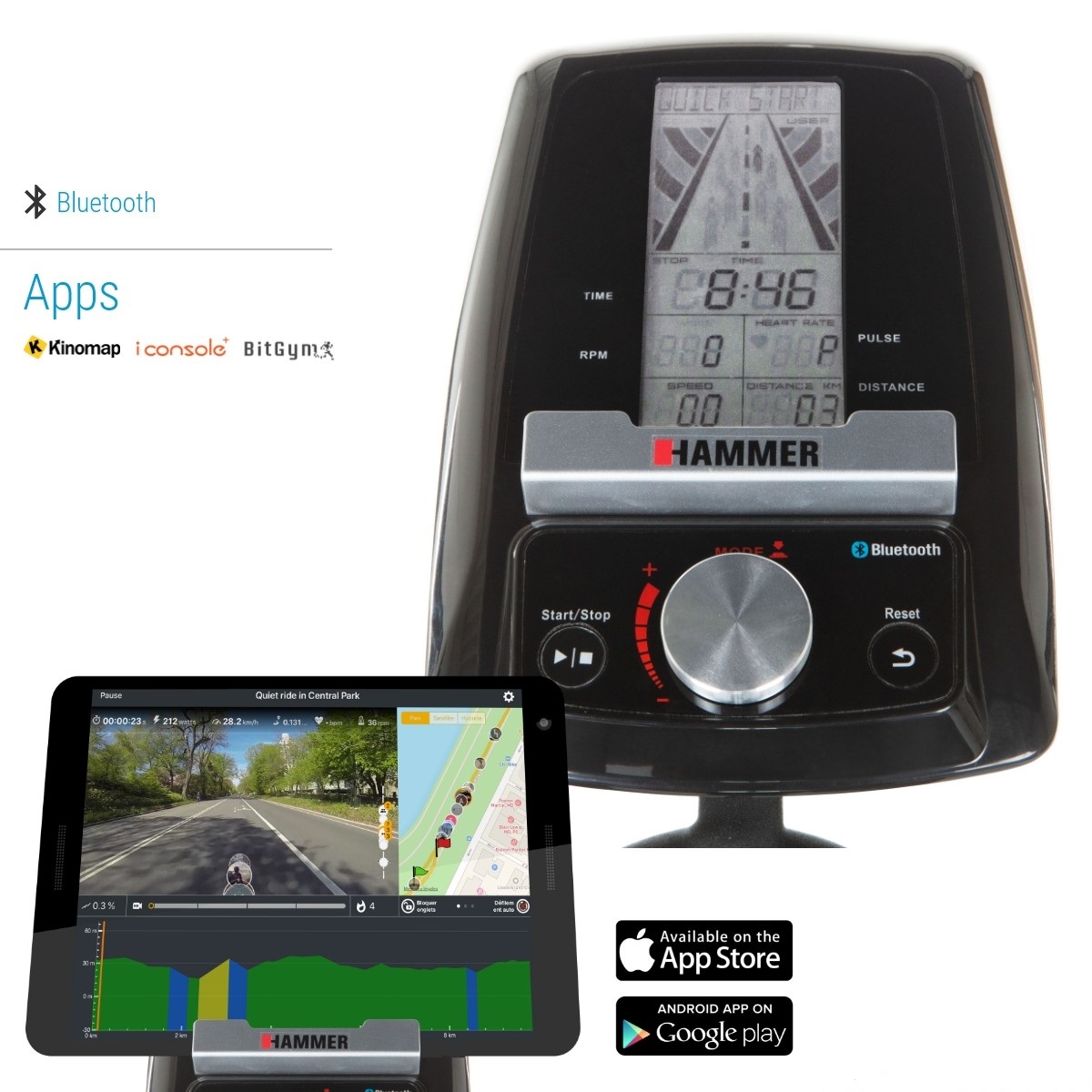 Hammer Speed Racer S počítač + app