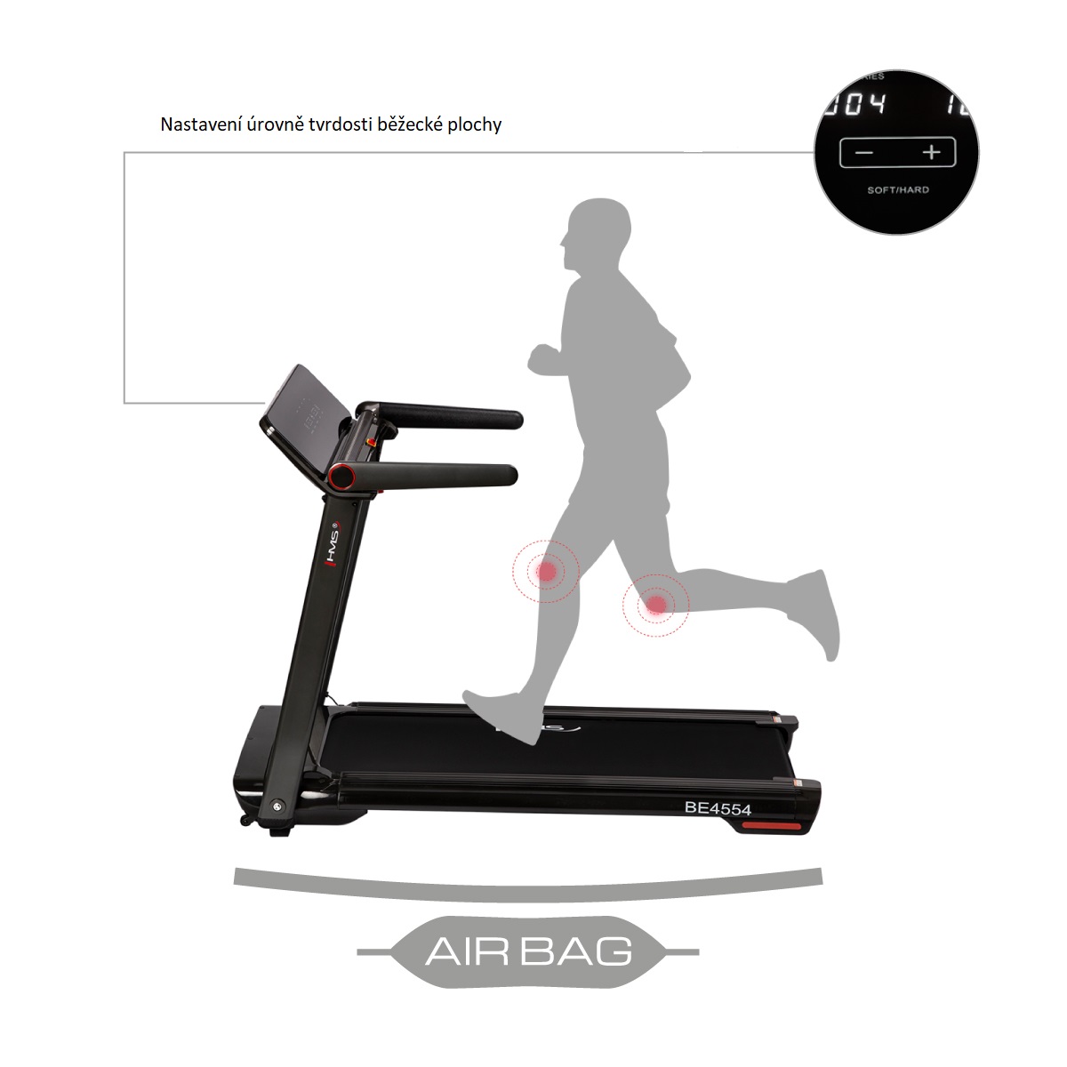 HMS BE4554 běžecká plocha