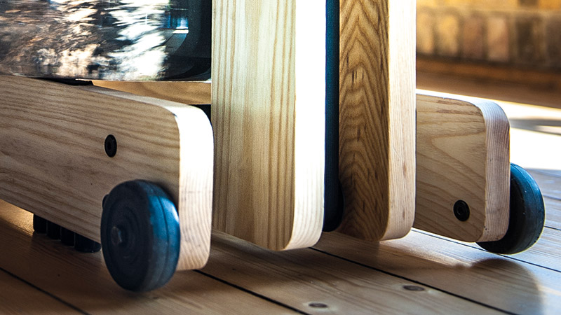 NOHrD WaterRower transportní kolečka