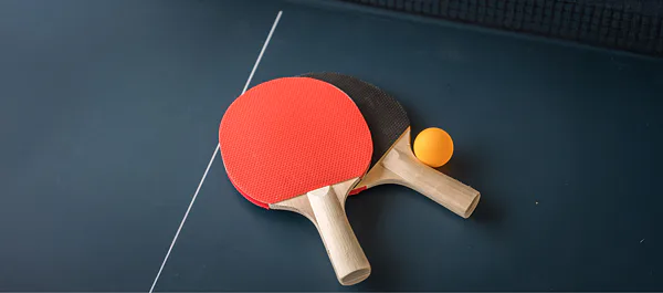 Pálky, míčky, příslušenství