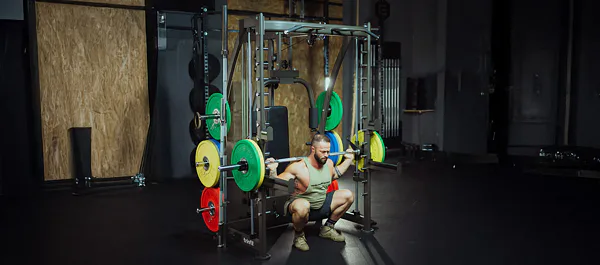 Posilovací stroje na činky