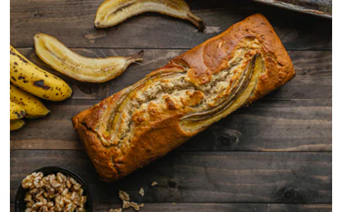 Jednoduchý a dokonale vláčný banana bread