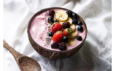 Krémová smoothie bowl: Vitamínová bomba k snídani