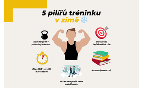 Jak zůstat fit i v zimě: tréninkové tipy na chladné měsíce