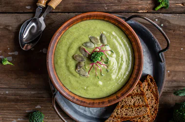 Brokolicová polévka pro chladné dny