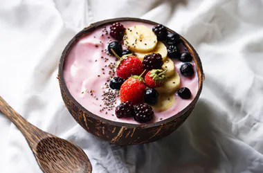 Krémová smoothie bowl: Vitamínová bomba k snídani