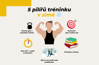 Jak zůstat fit i v zimě: tréninkové tipy na chladné měsíce