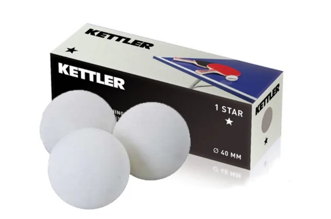 KETTLER míčky na stolní tenis 1-STAR