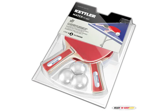 KETTLER set pálek a míčků MATCH TT-SET