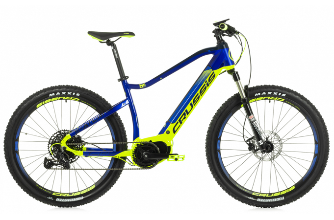 CRUSSIS e-Atland 8.5-S 17,5 Ah 18" modro-zelená 2020