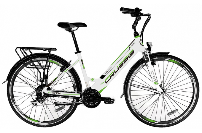 CRUSSIS e-City 1.11 13 Ah 17" bílá 2020