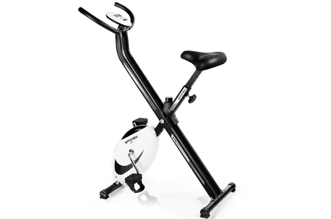 SPOKEY XFIT skladací bielo-čierny