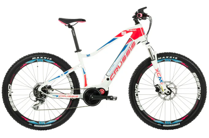 CRUSSIS e-Guera 5.5 13 Ah 19" růžovo-bílá 2020