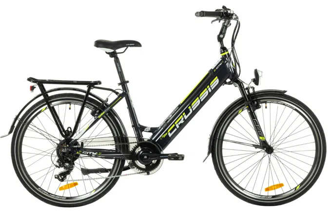 CRUSSIS e-City 1.12-S 17,5 Ah 17" černá 2020