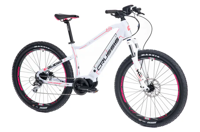 CRUSSIS e-Guera 5.6 13 Ah 17" bílo-růžová 2021
