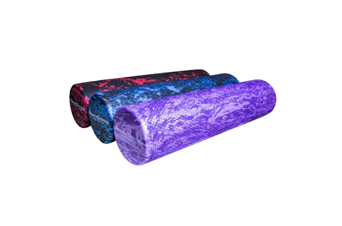Masážny valec na cvičenie Hexa Camo Roller POWER SYSTEM