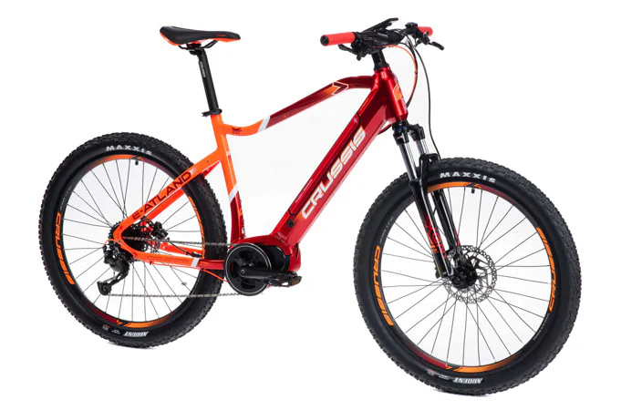CRUSSIS e-Atland 7.6 20" červeno-oranžová 2021