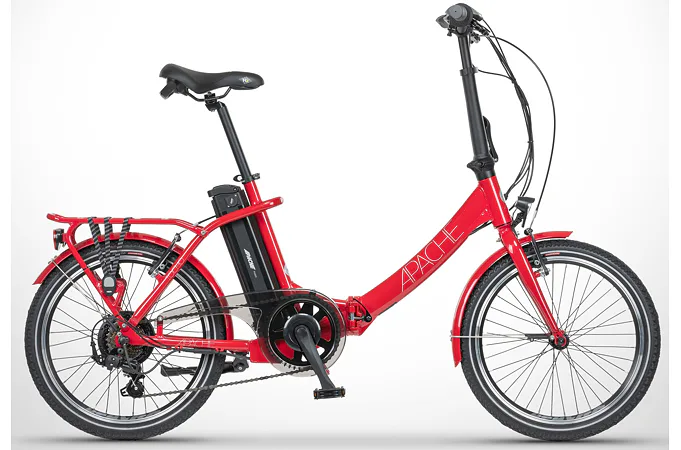APACHE Tocho plášť 20" 10,4 Ah pearl red, 16" 2021