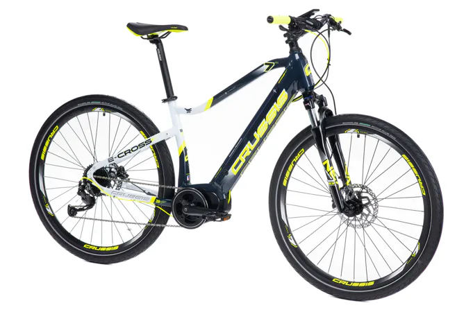 CRUSSIS e-Cross 7.6 18" černo-žlutá 2021 