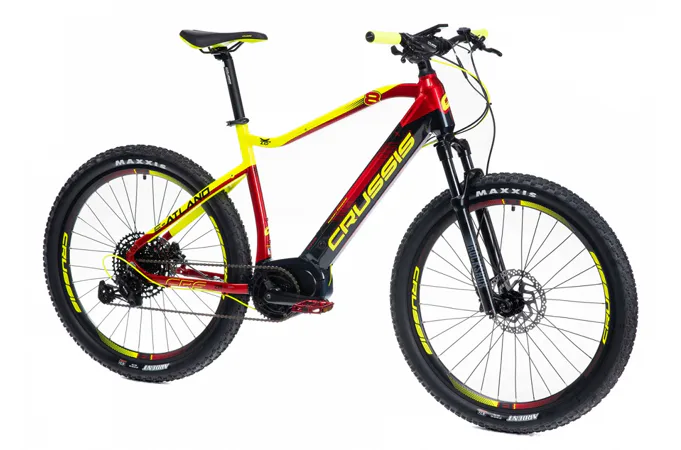 CRUSSIS e-Atland 8.6 20" červeno-žlutá 2021 