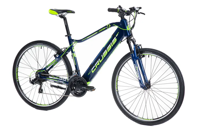 CRUSSIS e-Cross 1.6 18" modro-zelená 2021