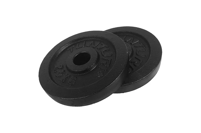 Kotúče na činky TUNTURI liatina 30 mm - pár