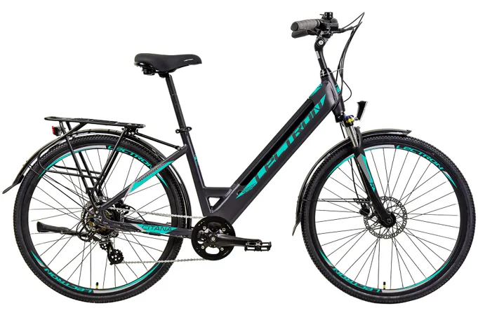 LECTRON Citana R 28" 13 Ah 17" černo-zelená 2021