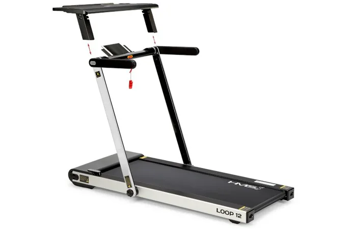 HMS LOOP12 sivý so stolíkom