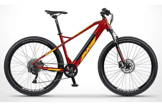 APACHE Yamka E5 plášť 27,5" 13 Ah blood red 18" 2021