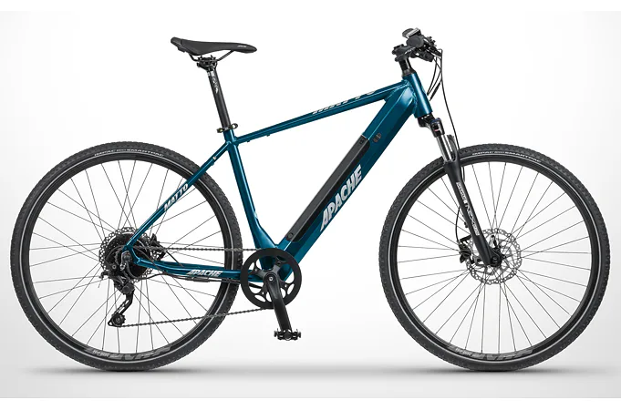 APACHE Matto E7 plášť 28" 13 Ah pearl petrol, 17" 2021