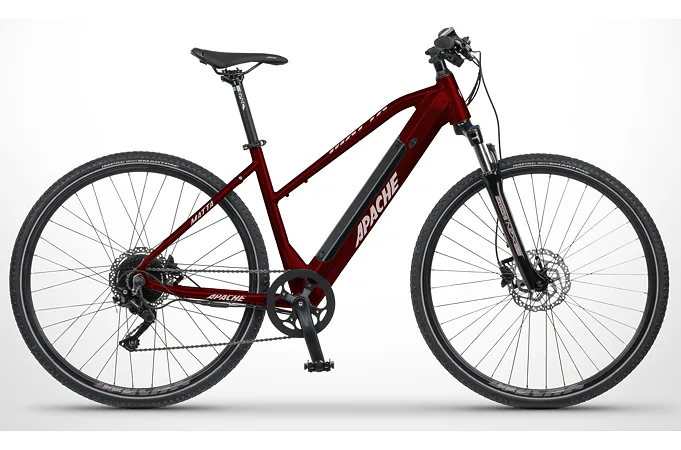 APACHE Matta E7 plášť 28" 13 Ah pearl burgundy, 18" 2021