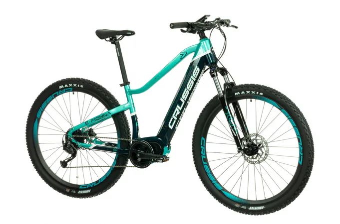 CRUSSIS e-Fionna 7.7 19" tyrkysovo-černá 2022
