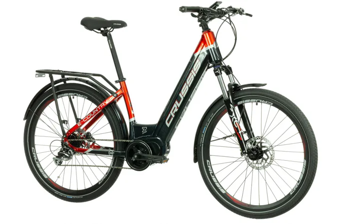 CRUSSIS e-Country 7.7 14,5 Ah 19" čierno-červený 2022