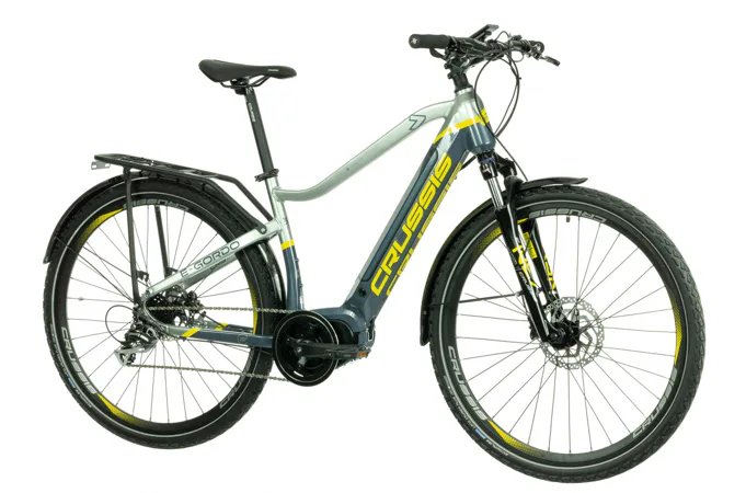 CRUSSIS e-Gordo 7.7 19" žlto-šedý 2022
