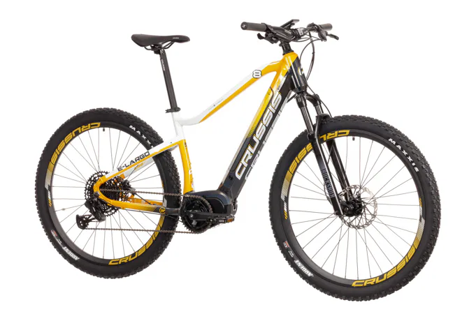 CRUSSIS e-Largo 8.7 22" černo-žlutá 2022