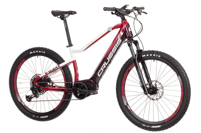 CRUSSIS e-Guera 8.7 19" černo-červená 2022