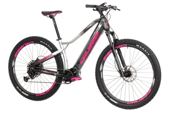  CRUSSIS e-Fionna 9.7 19" černo-růžová 2022