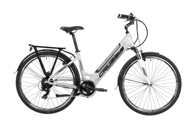 CRUSSIS e-City 1.16 17" šedo-biely 2022