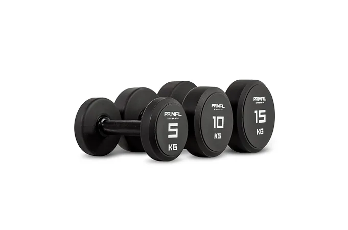 Set jednoručiek PRIMAL Urethane Dumbbell Set 2 - 10 kg