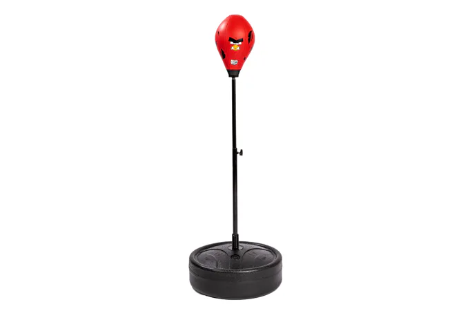 Boxovacia hruška so stojanom pre deti Angry Birds VENUM čierna