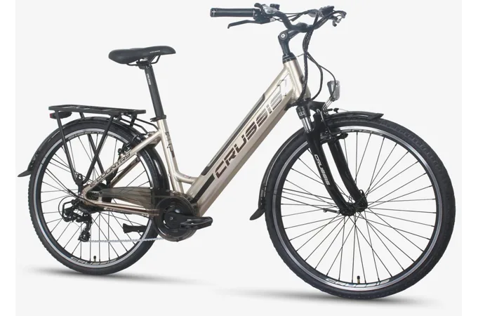 CRUSSIS e-Country 1.12 17" zlatá 2023