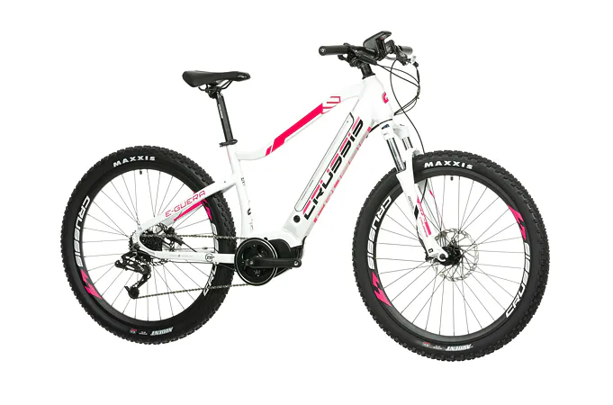 CRUSSIS e-Guera 5.8 13 Ah 19" bílo-růžová 2023  