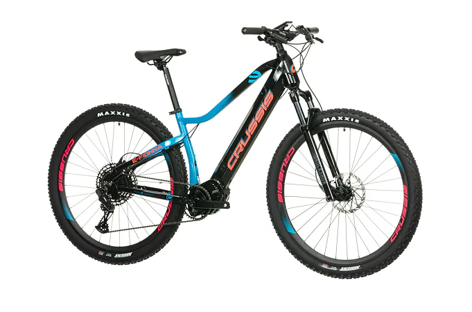 CRUSSIS e-Fionna 9.8 17" černo-modrá 2023