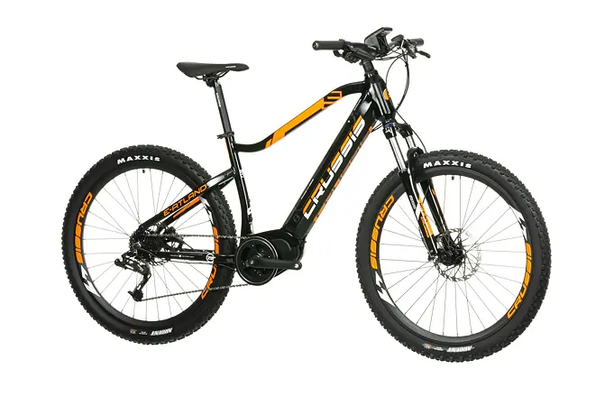 CRUSSIS e-Atland 5.8 13 Ah 18" čierno-oranžová 2023
