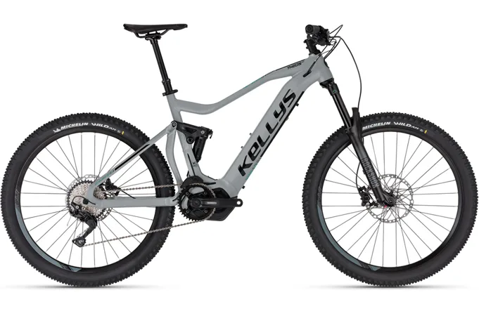 KELLYS Theos i50 SH 17,5 Ah 18" světle šedá 2023