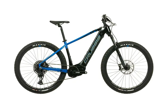 CRUSSIS e-Atland 10.9-M 20 Ah 19" čierno-modrá 2024